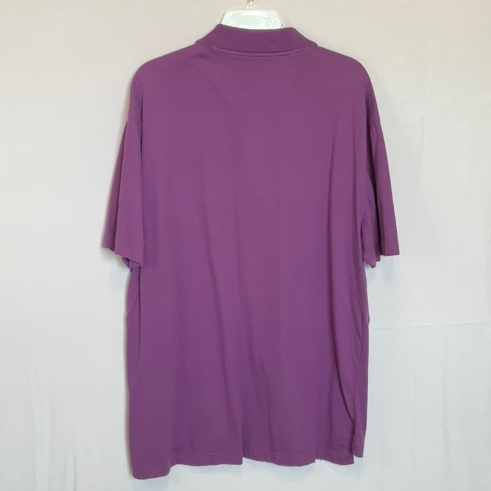 Saint Johns Bay XL  Purple short sleeve shirt with front pocket - Picture 2 of 3